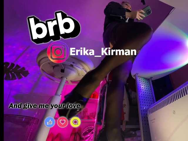 Fotogrāfijas Erika_Kirman Hello! Thank you for reading my profile and looking at the tip menu! Dont forget to folow me in bongacams site allowed social networks - my nickname there is ERIKA_KIRMAN #stockings #skirt #lips #heels #redlipstick #strapon