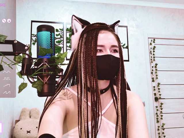 Fotogrāfijas Sallyyy Hello everyone) Good mood! I don’t take off my mask) Send me a PM before chatting privately) Domi works from 2 tokens. All requests by menu type^Favorite Vibration 100inst: yourkitttymrrI'm collecting for a dream - @remain ❤️