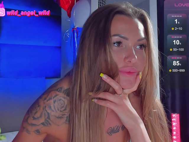 Fotogrāfijas WILD-ANGEL777 Hello guys, BEFORE PRIVATE 150 TOKENS ❤ Camera only in private Anal, TWO DILDOS, SQUIRT ONLY in FULL private Favorite vibrations: 11, 111, 222 ✨wild_angel_wild INST NEW