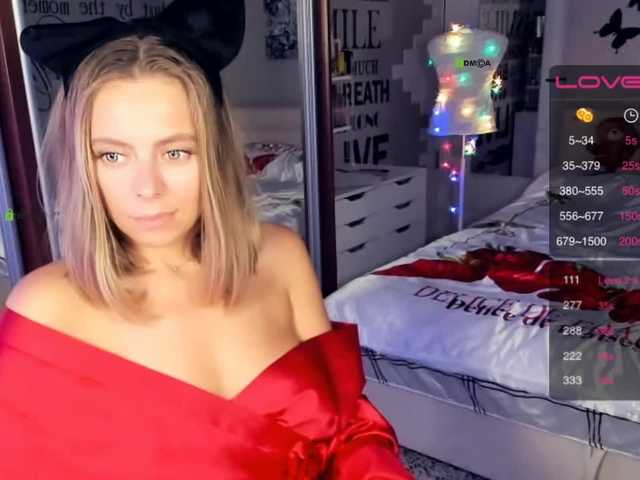 Fotogrāfijas CallMeAngel Hello, i am Diana! Lovense from 5 tok.,TIP MENU in CHAT. Public Cum show 4477 tokens! Have a Good time and stay Positive. Not be shy to invite FULL PVT and sent tokens as Gift:) Please PUT LOVE. Kiss